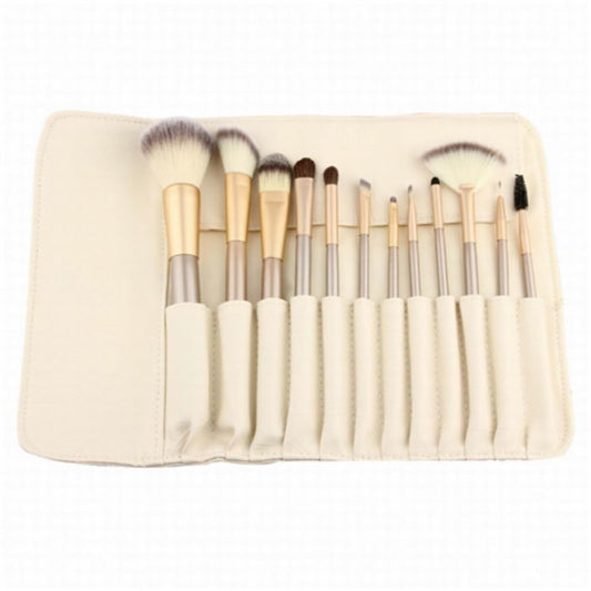 12/Piece Makeup Brush Set, Beginner Beauty Tool, Makeup Brush